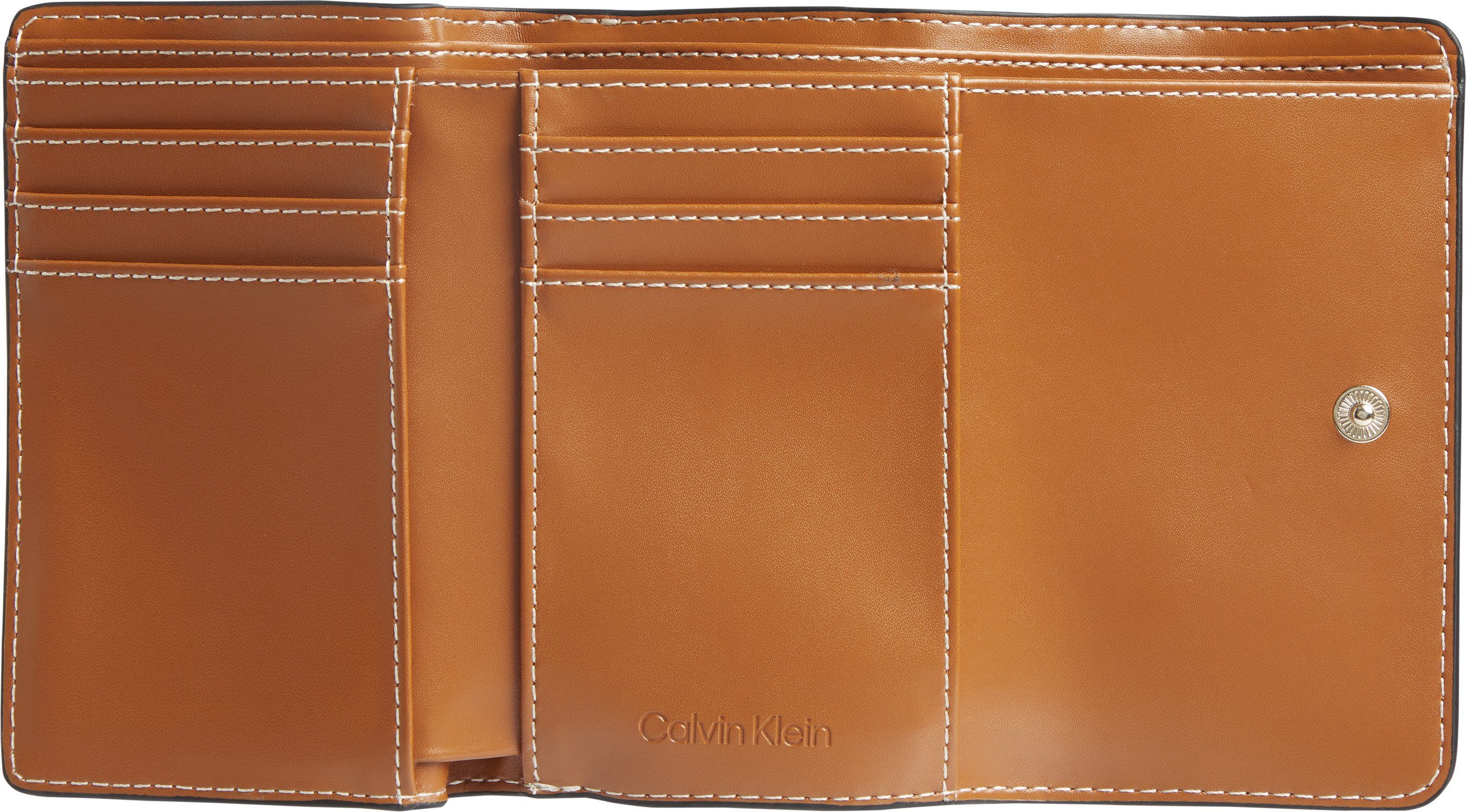 Calvin Klein Geldbörse CK MUST TRIFOLD SM, in schlichtem Design