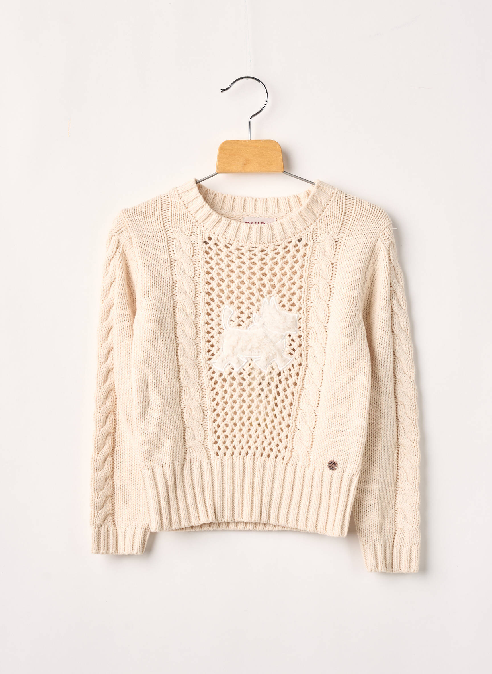 Chipie Pulls Fille couleur beige