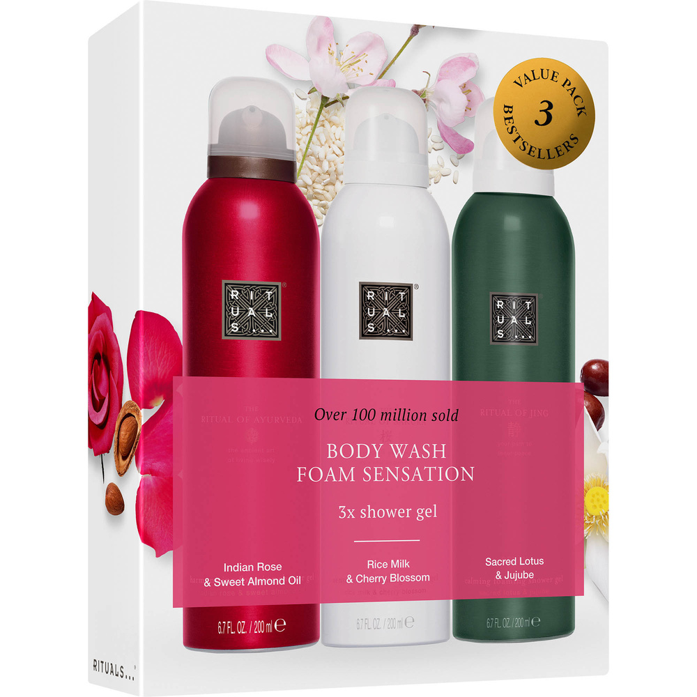 Rituals Coffret découverte Trio de mousses de douche