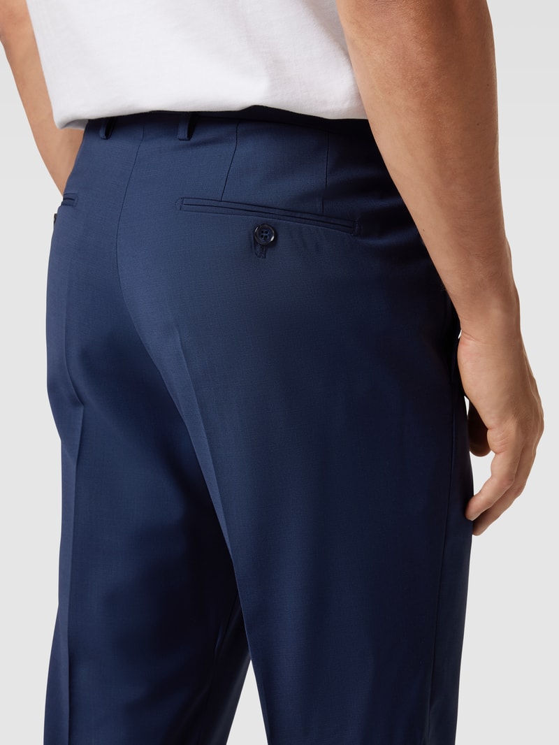 Anzug mit Schurwoll-Anteil Modell 'Pinto' in royalblau