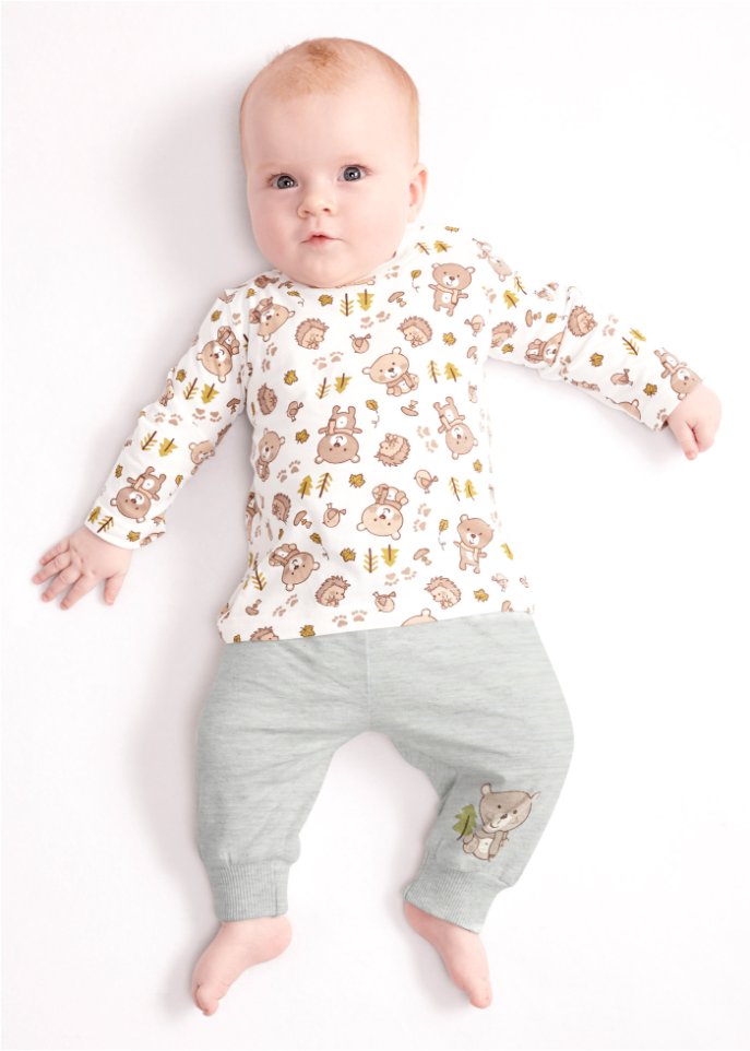 Baby Shirthose (2er-Pack) Bio-Baumwolle