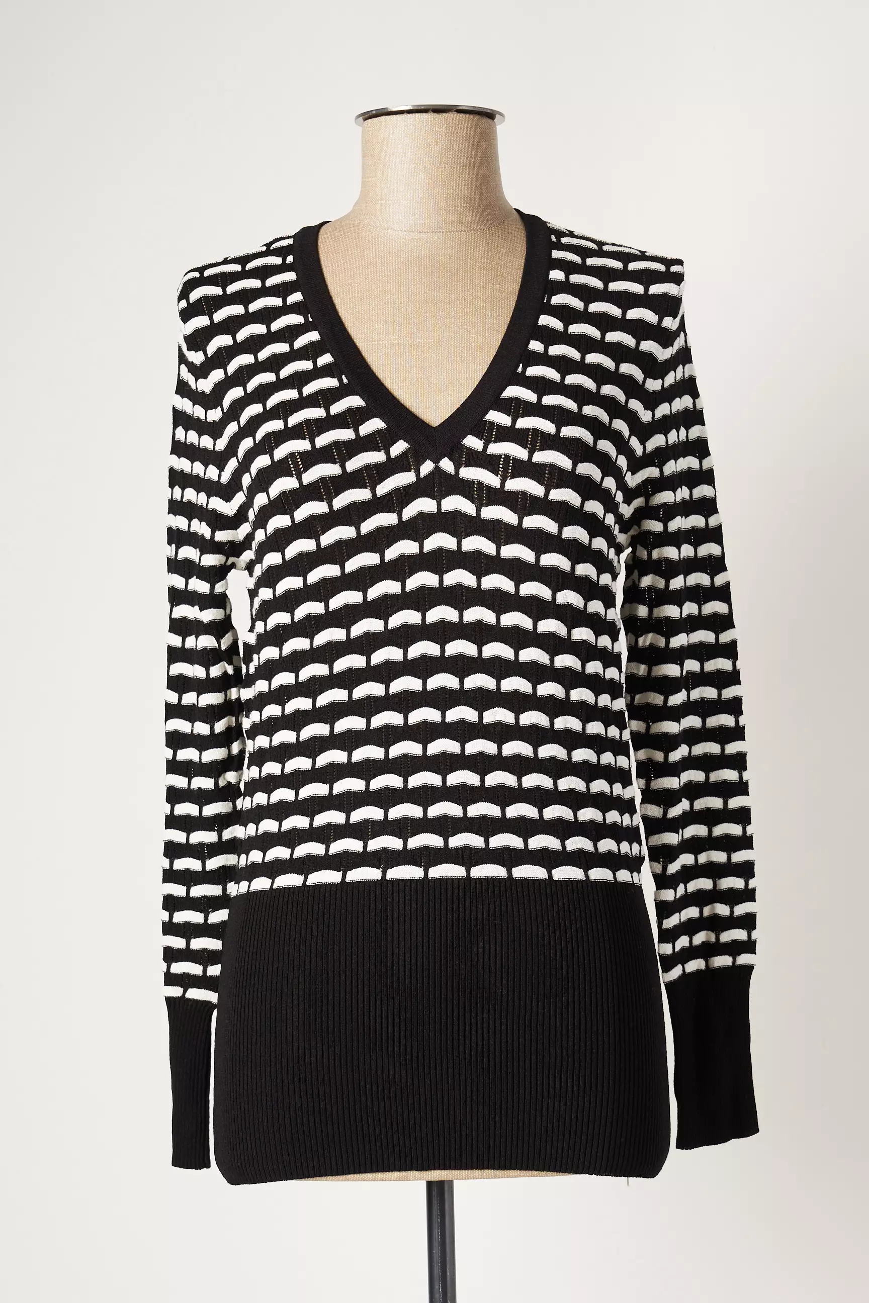 Marble Pulls Femme couleur noir
