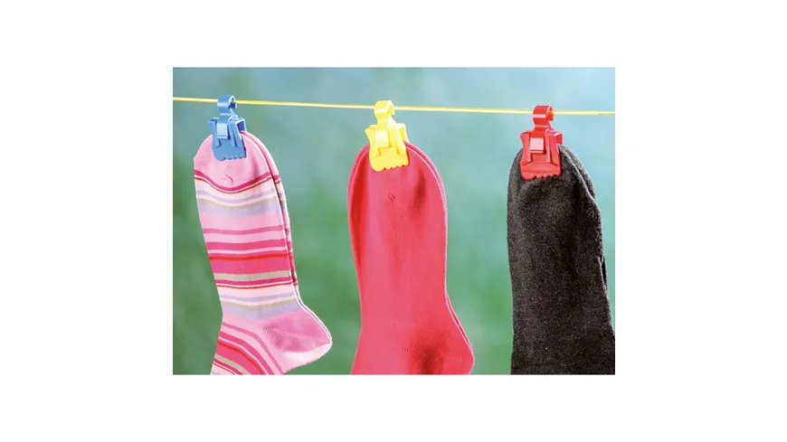 WENKO Sockenklammern Socky 7er Set