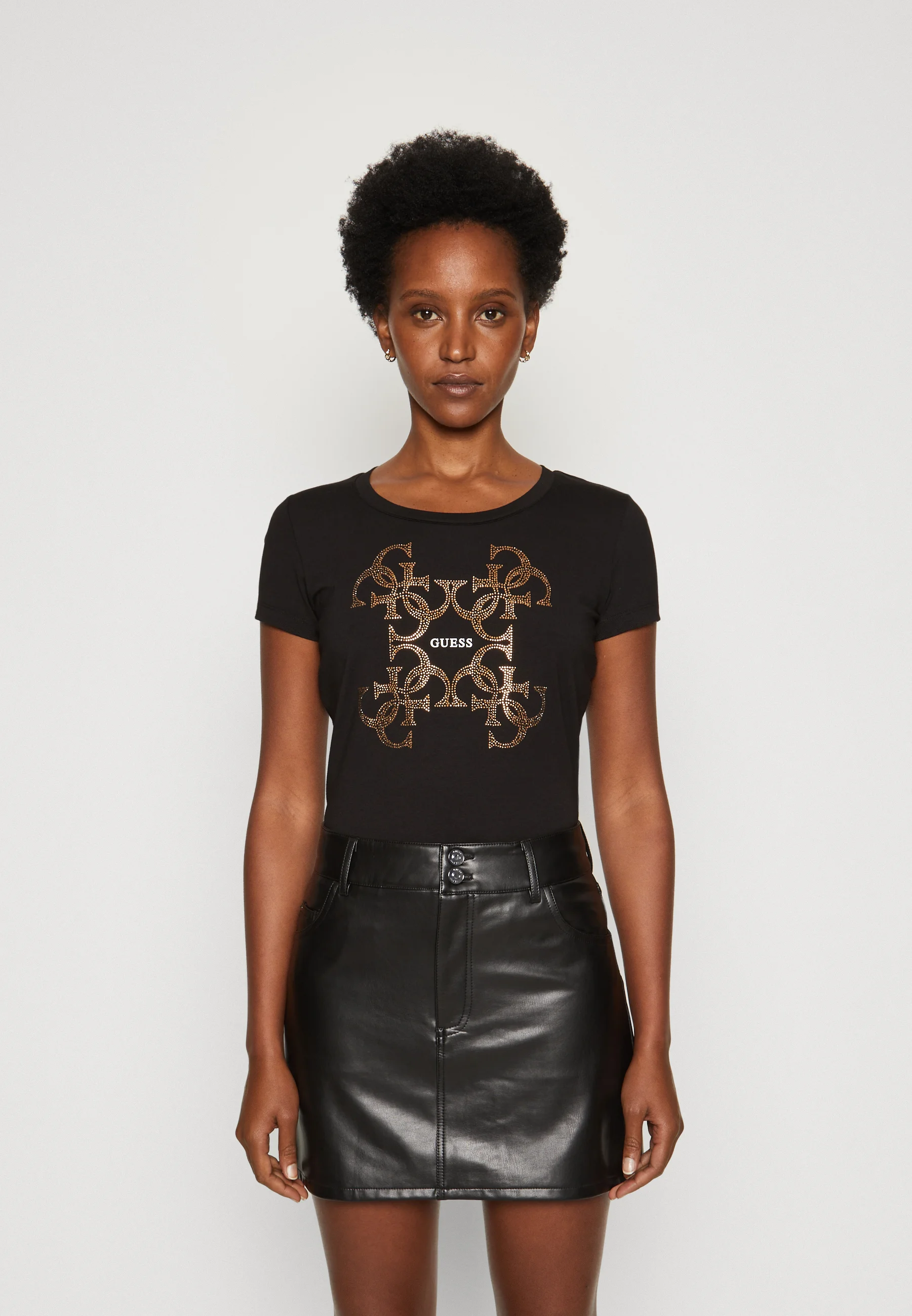 Guess SS CN 4G LOGO - Camiseta con estampado