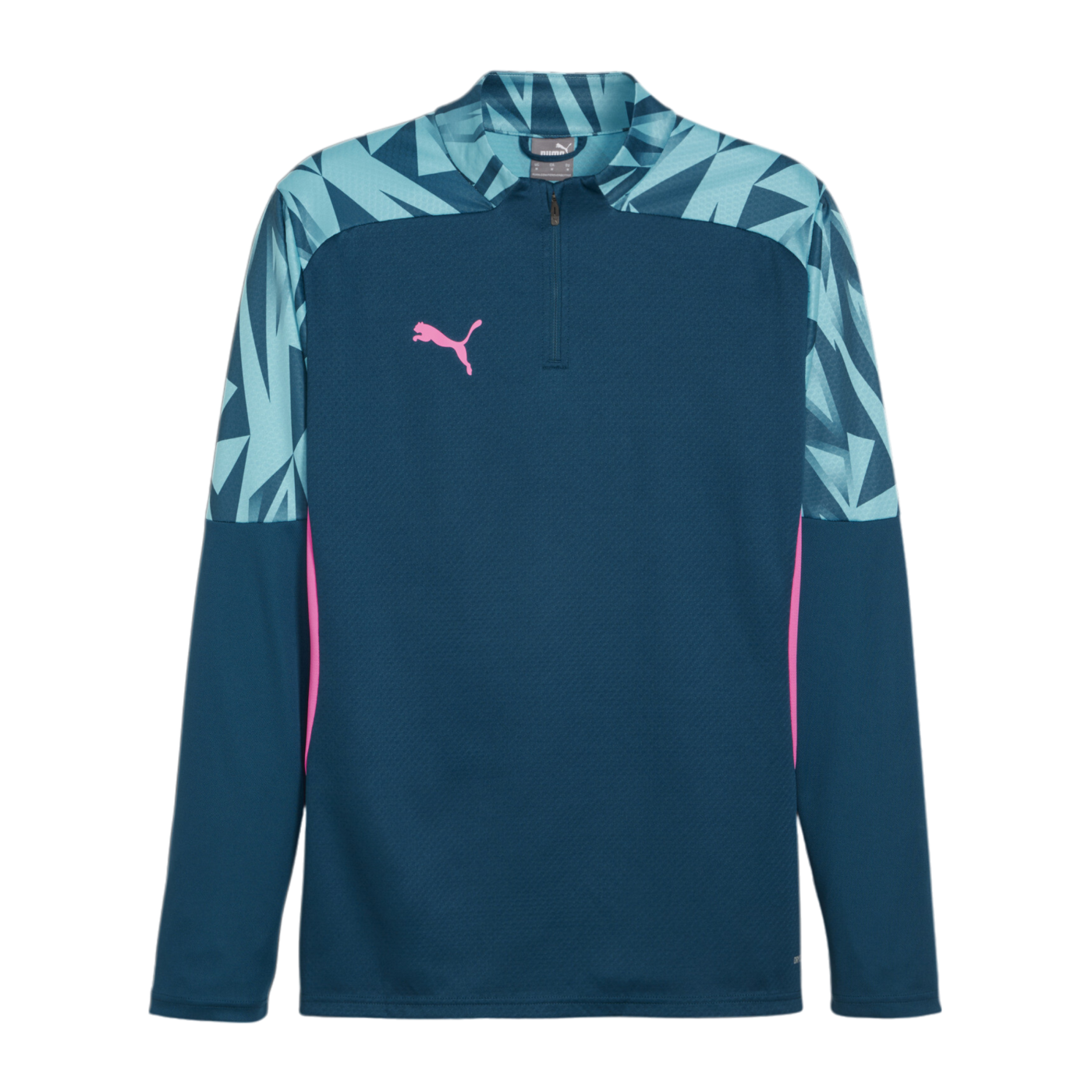 PUMA individualFINAL HalfZip Sweatshirt Grün