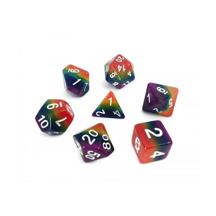 Set Regenbogenwürfel