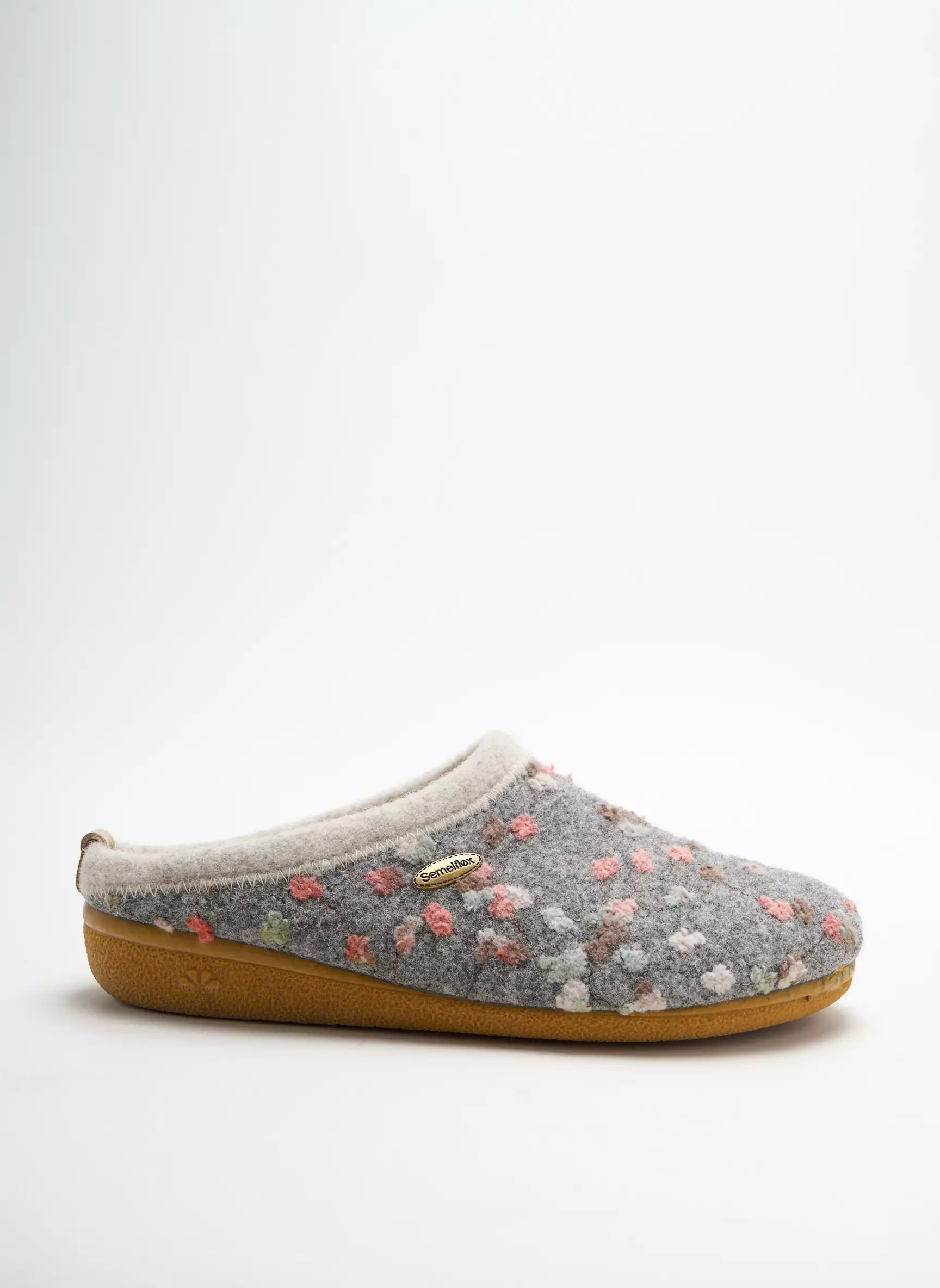 Semelflex Chaussons Femme couleur gris