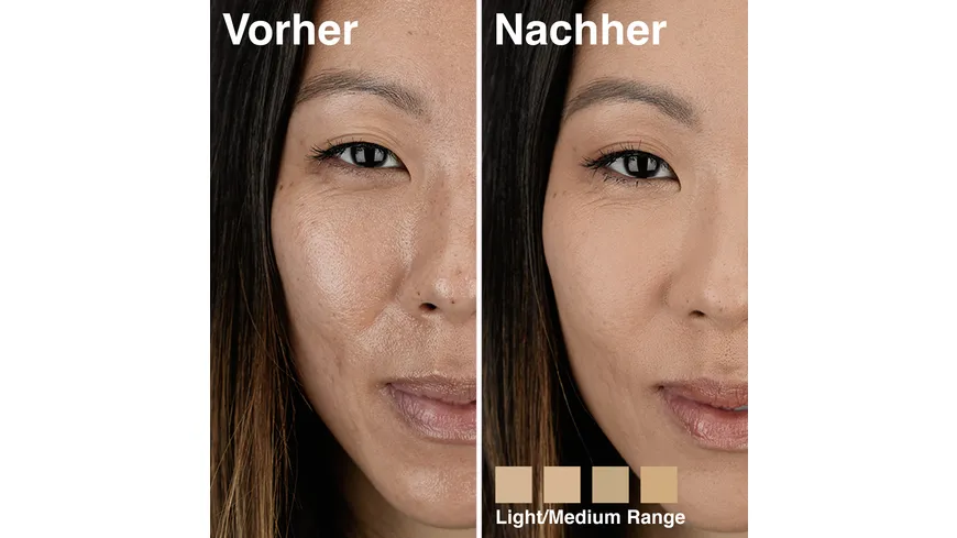 MAYBELLINE NEW YORK 4-in-1 Make Up mit Concealer 30 ml 2 - light Medium