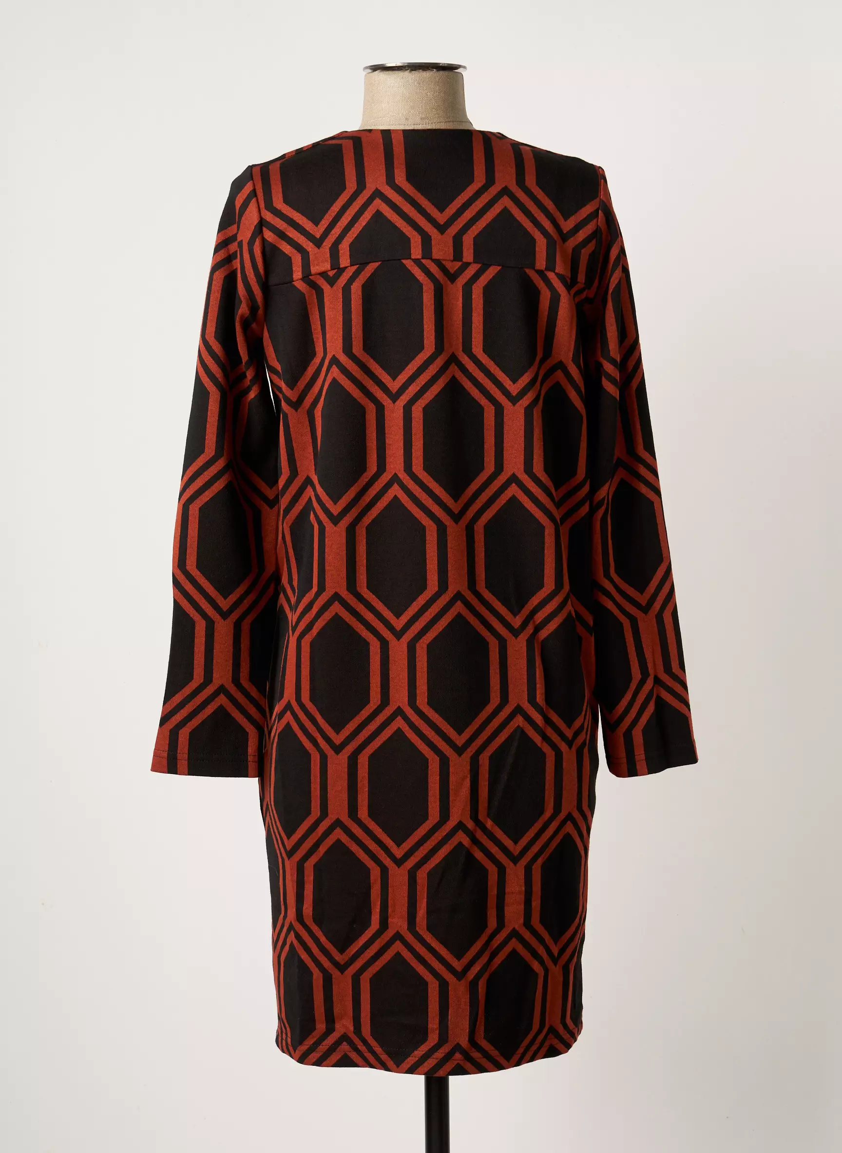 La Fee Maraboutee Robes Mi Longues Femme couleur orange