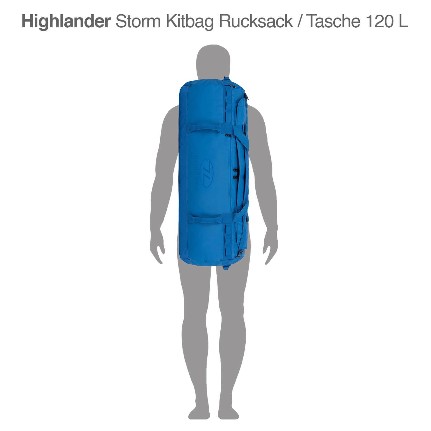Storm Kitbag Rucksack / Tasche 120 Liter