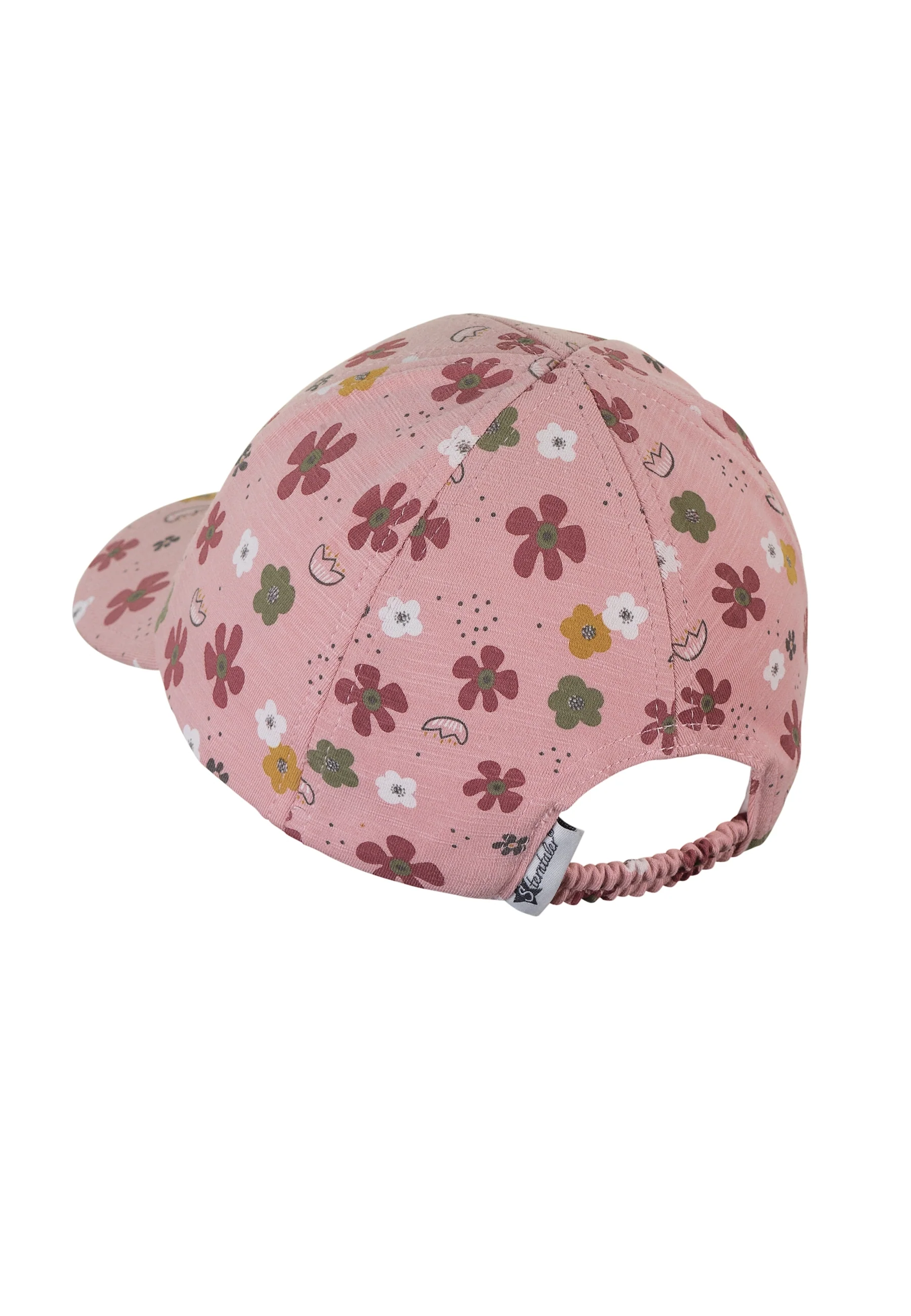 Kopfbedeckung Mädchen mit mehrfarbigem Blumen Print