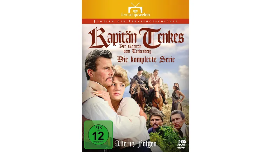 Kapitän Tenkes - Der Kapitän vom Tenkesberg (Alle 13 Folgen) (Gesamtedition) (Fernsehjuwelen)  [2 DVDs]