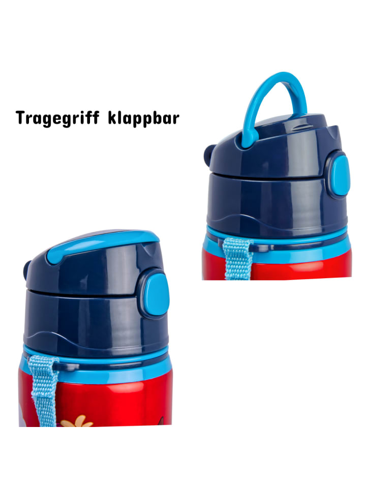 miniHeld Kinder Trinkflasche 600ml Paw Patrol Tragegurt Aluminium Hunde Welpen 3 Jahre günstig kaufen onesize