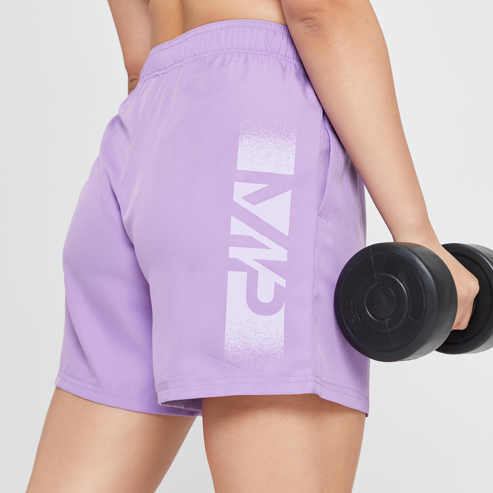 Short MP Graffiti Graphic Training pour femmes – Lilas foncé