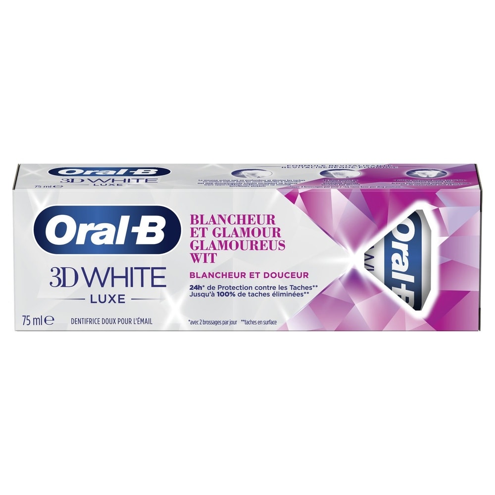 oral-b Dentifrice Oral-B Blancheur Et Glamour 75 ml Dentifrice