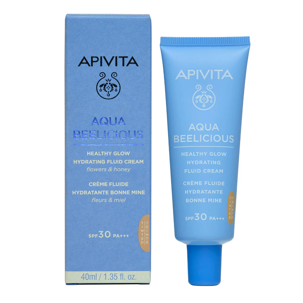 Aqua Beelicious Healthy Glow Hydrating Fluid Cream SPF30 - Feuchtigkeitsspendende Tagescreme fürs Gesicht