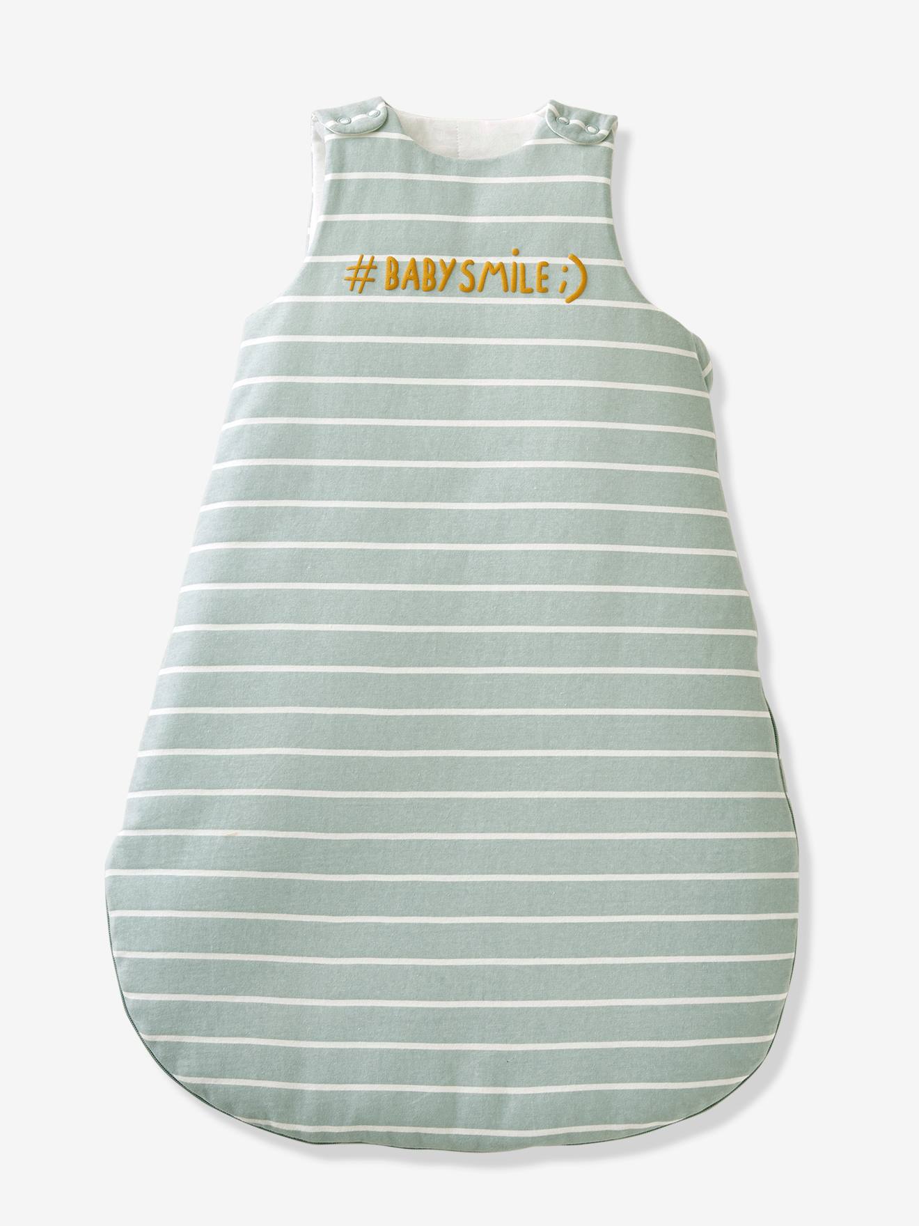 Gigoteuse sans manches #BABY céladon