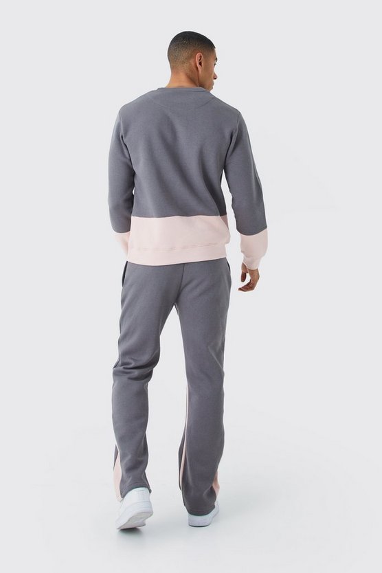 Limited Edition Slim-Fit Colorblock Trainingsanzug