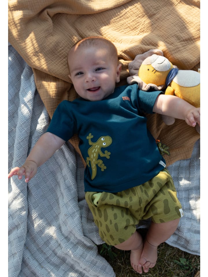 Sigikid T-Shirt welcome to the jungle in Blau günstig kaufen