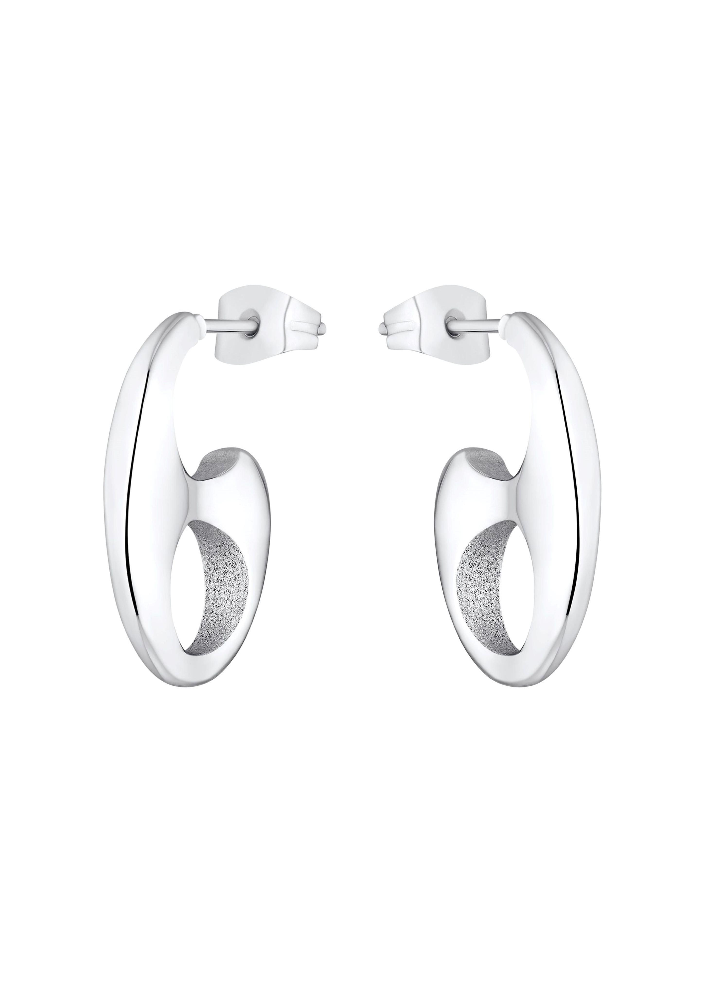 Hoop-Ohrringe aus Edelstahl  6007775-92B0