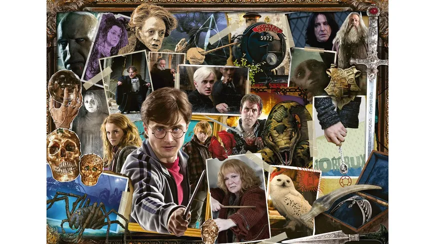 Ravensburger Puzzle - Harry Potter gegen Voldemort, 1000 Teile