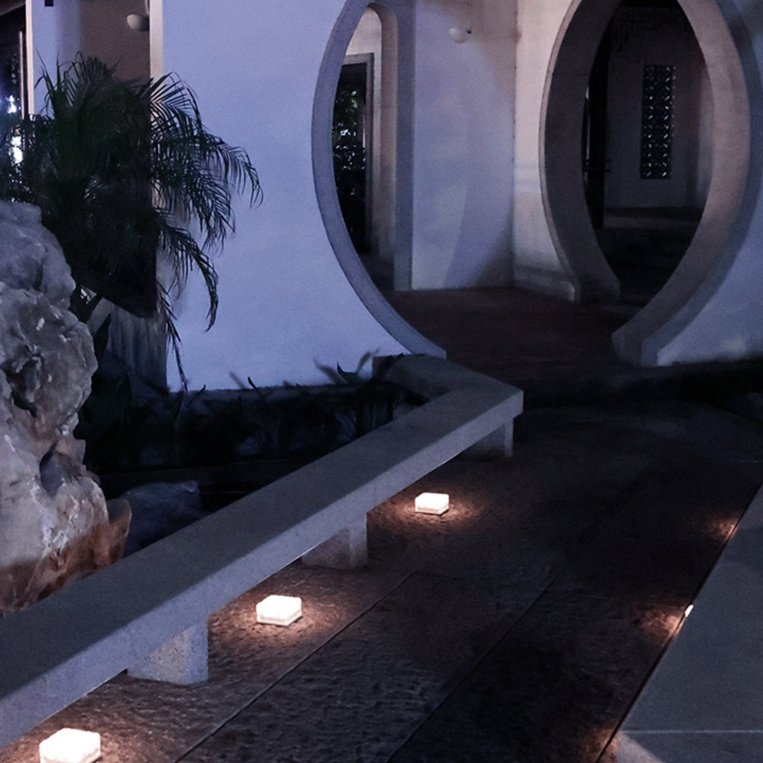 iscooter LED Solarleuchte LED Solar Bodenleuchten Glas Wegbeleuchtung Deko, Solarlampen, Außen Dekoration Lichter, für Garten, Balkon und Terrasse