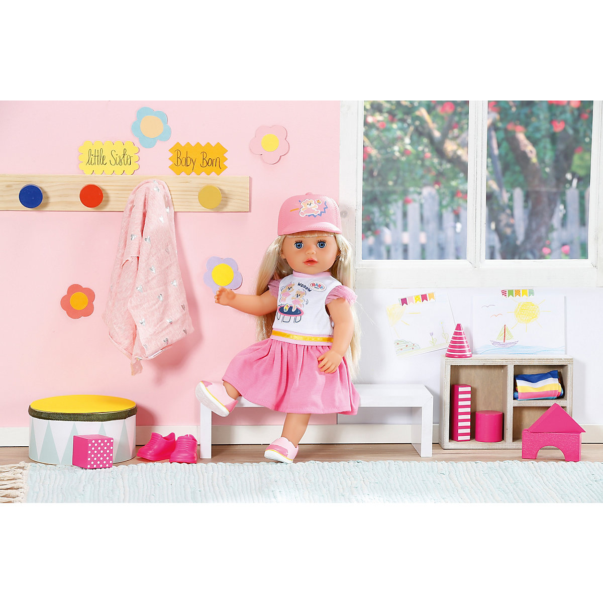 BABY born® Kindergarten Basecap Set 36 cm