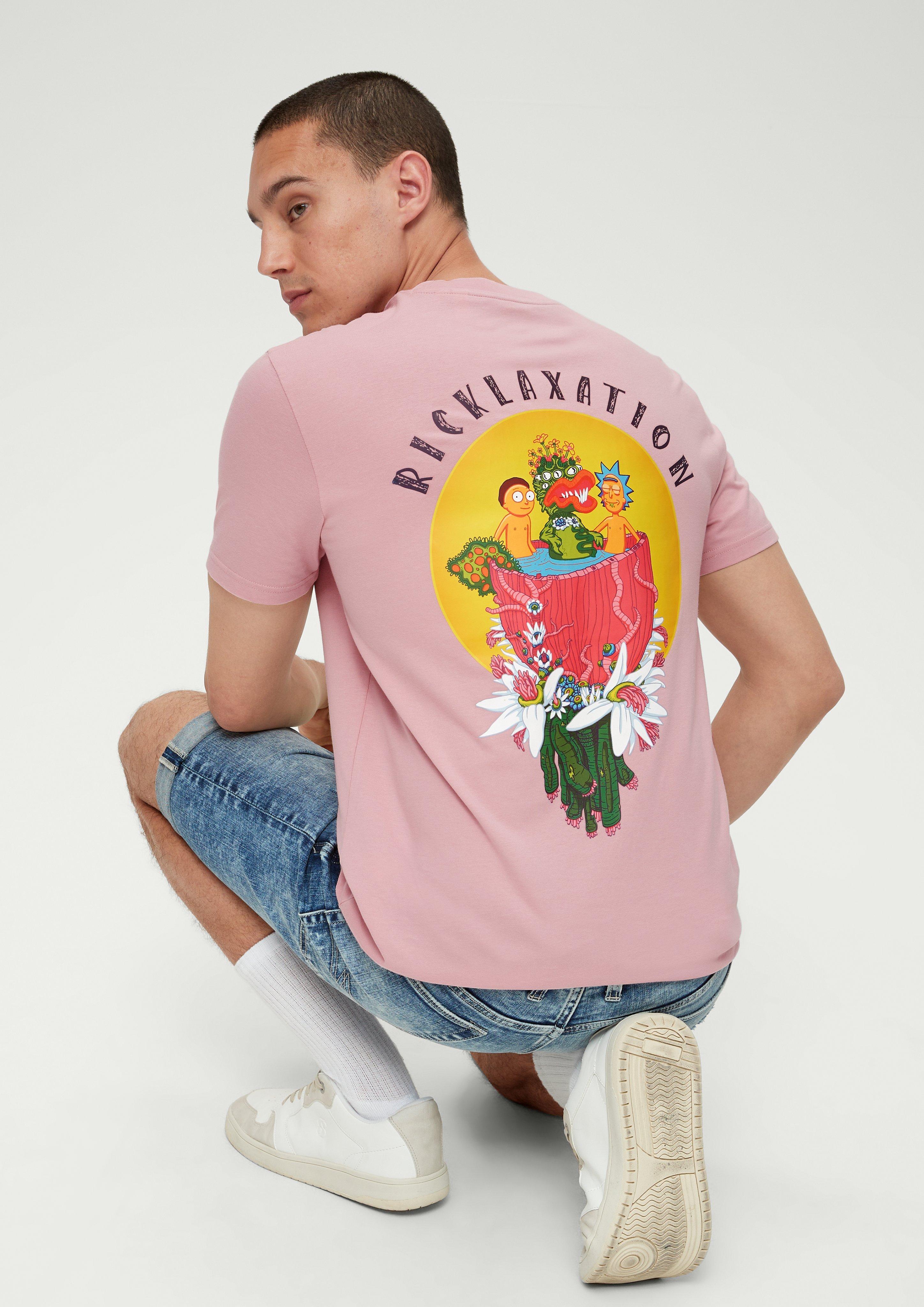 Baumwollshirt mit Grafik-Print  2131634-41D0