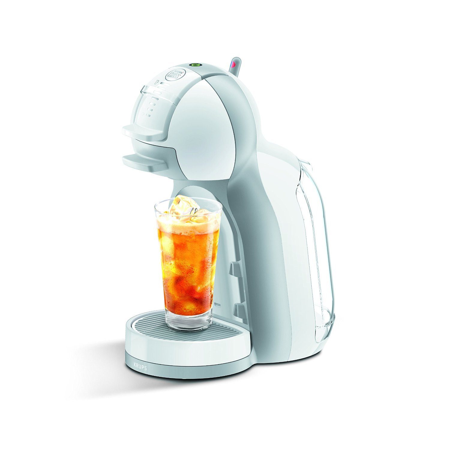 Krups Kaffeepadmaschine Nescafé Dolce Gusto Mini Me, 0.8l Kaffeekanne, Papierfilter 1x1, Abnehmbarer Tank