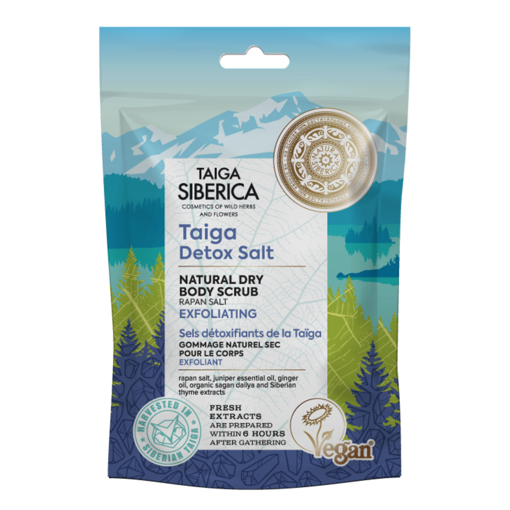 taïga siberica Gommage naturel sec pour le corps Exfoliant SOINS CORPS