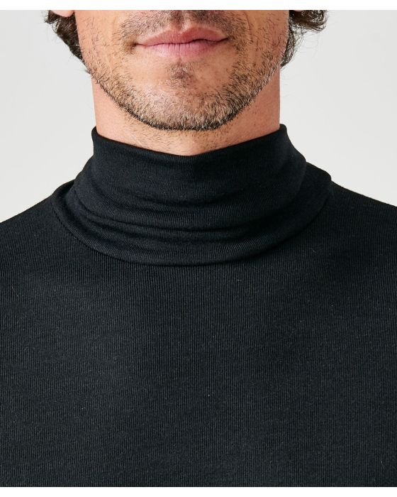 Tee-shirt fine côte manches longues Thermolactyl