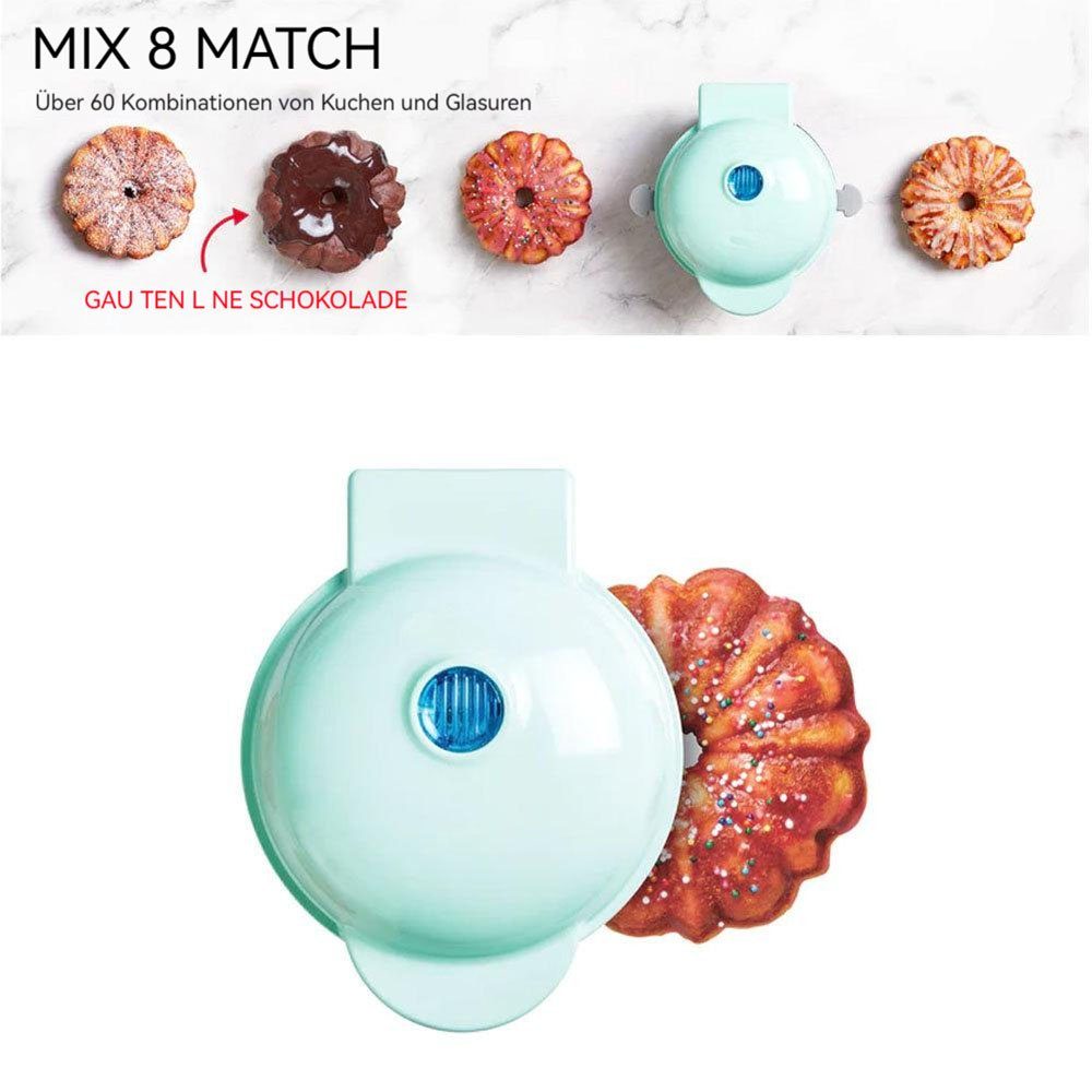 MOUTEN Sandwichmaker Kürbiskuchen-Maker, Kinder-Frühstücksmaschine, Mini-Backmaschine