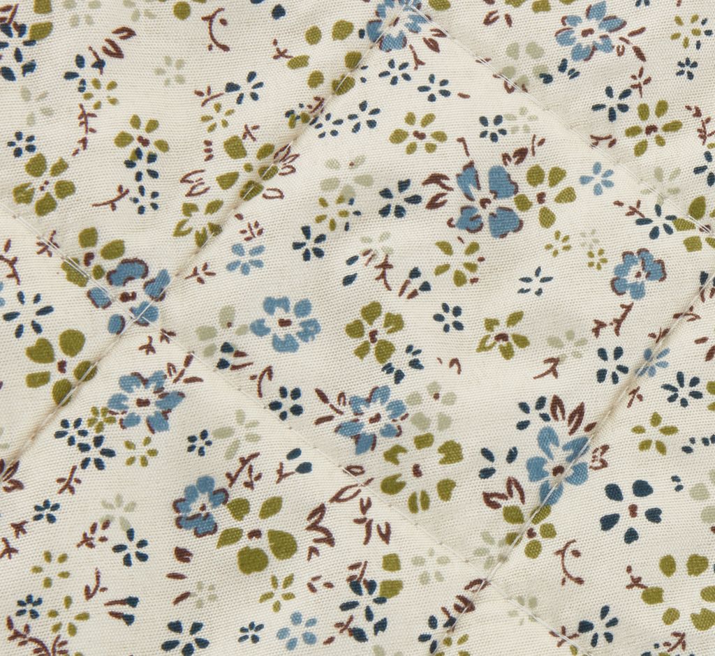 FRESIA Koc pikowany FRESIA 140x200 zielono/niebieski
