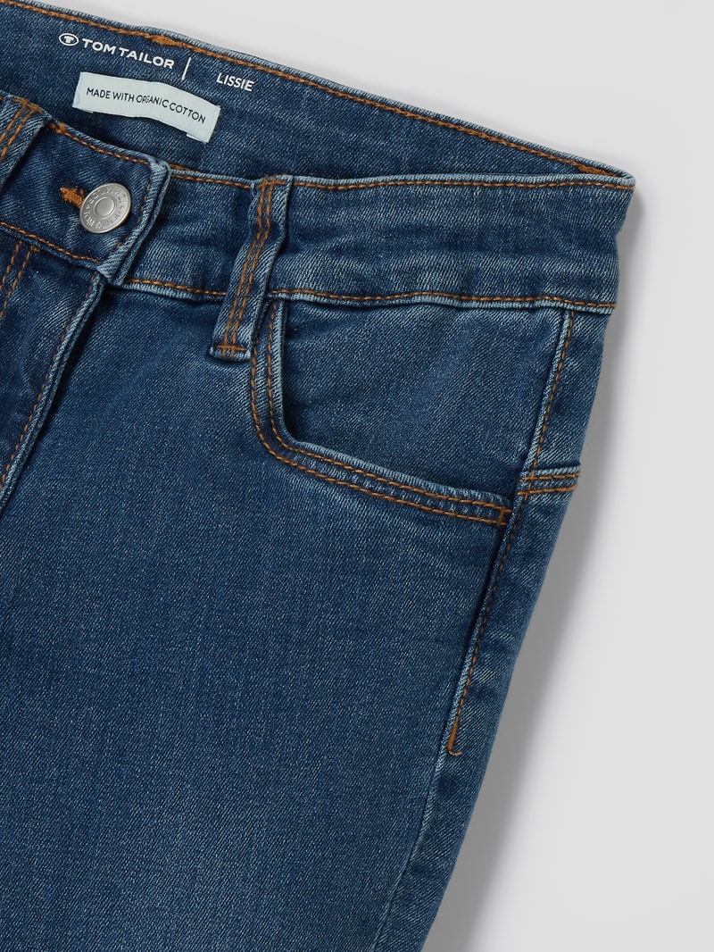Skinny Fit Jeans mit Stretch-Anteil Modell 'Lissie' in blau