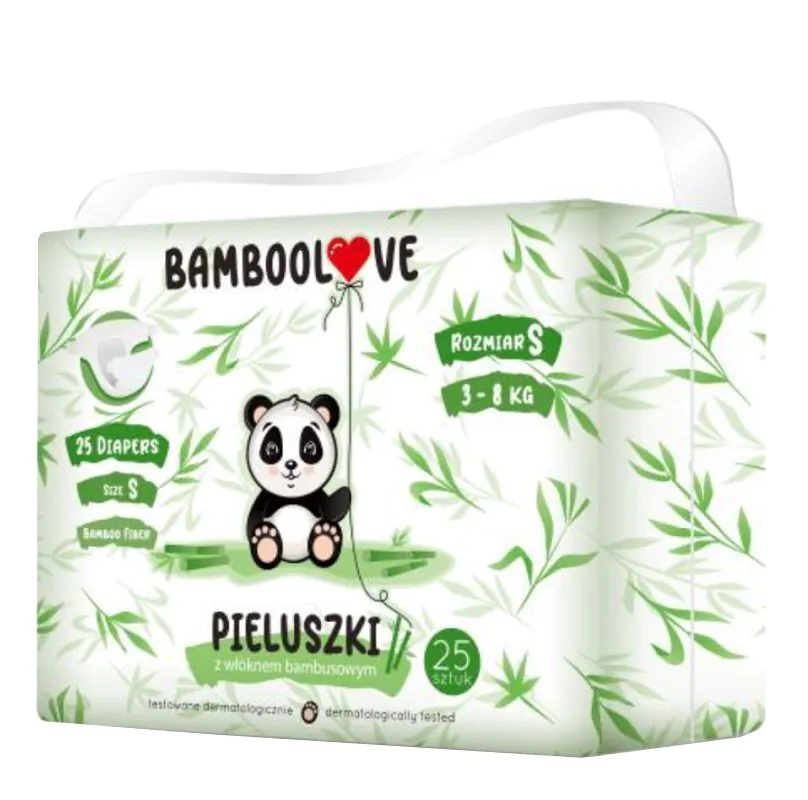 Bambolove engangsbleer størrelse S