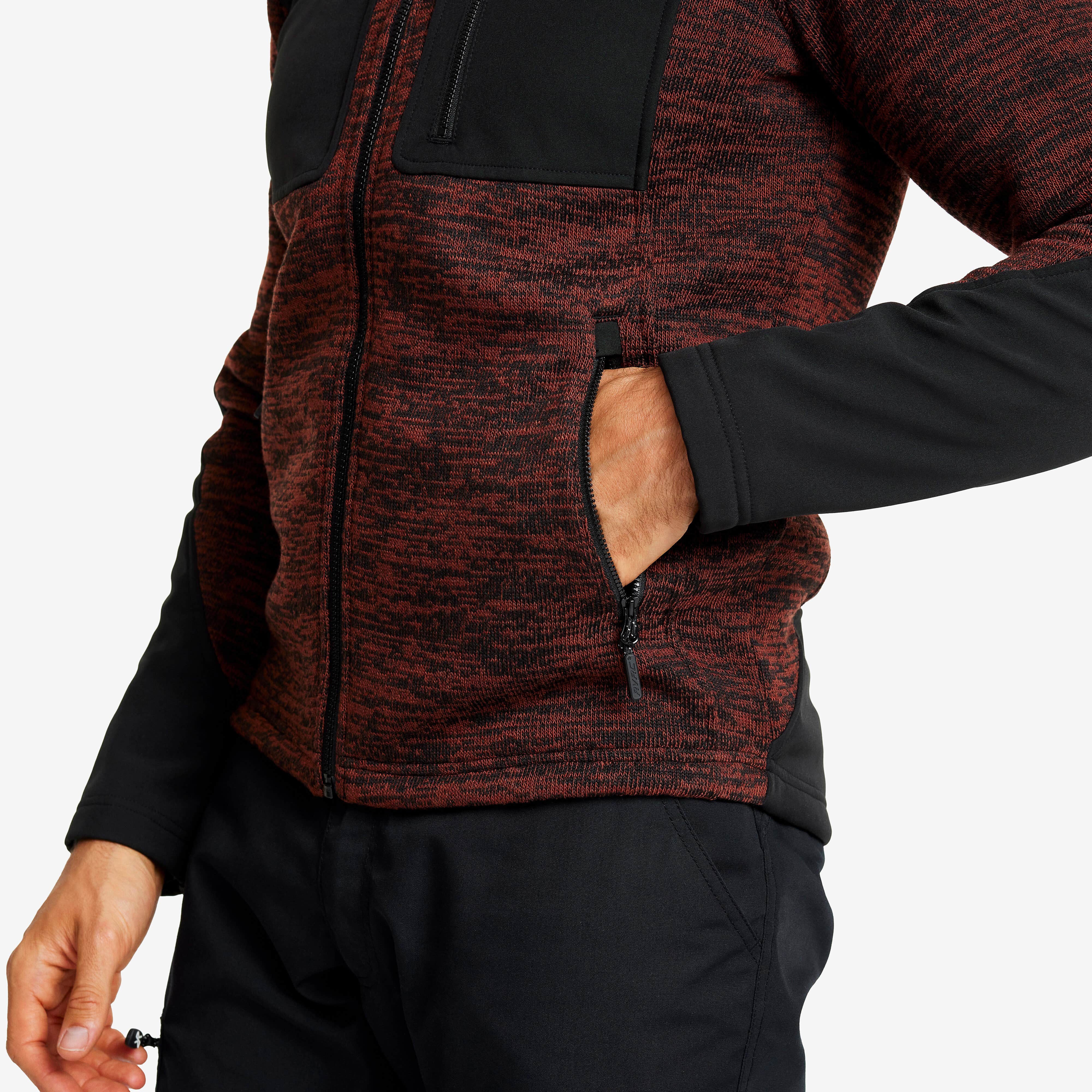 Wander Pro Wool Hoodie Homme Smoked Paprika