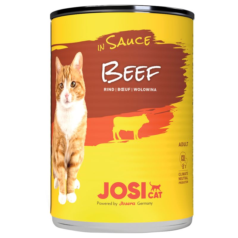 JosiCat Nassfutter in Soße 12 x 415 g zu TOP-Preisen | bitiba %