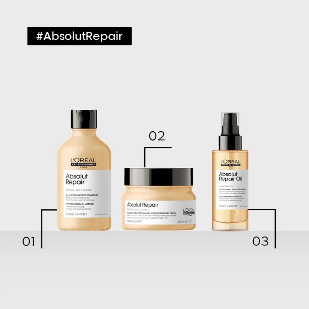 L'Oréal Professionnel Série Expert Absolut Repair Shampoing réparateur pour cheveux abîmés