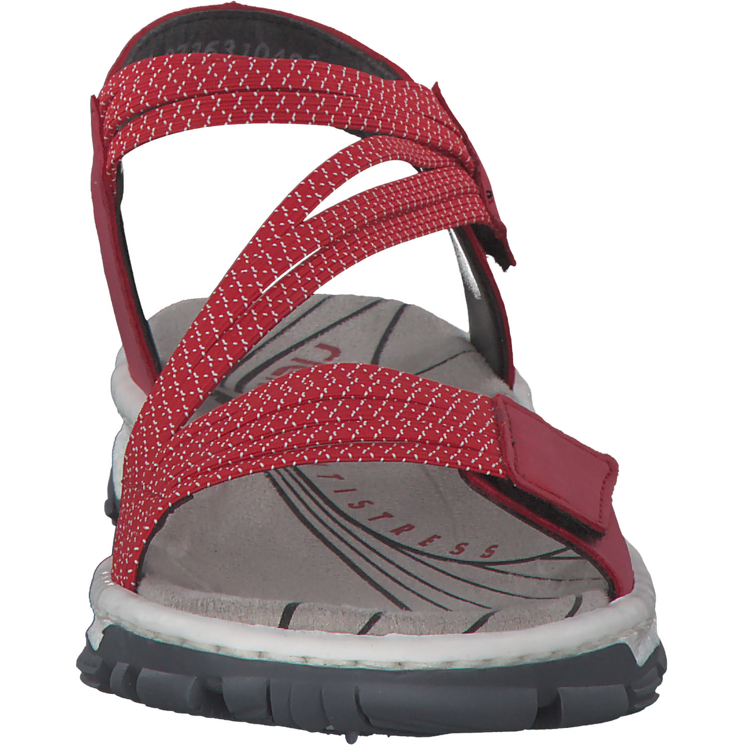 Rieker 68871, Sandalen, Damen, Rot