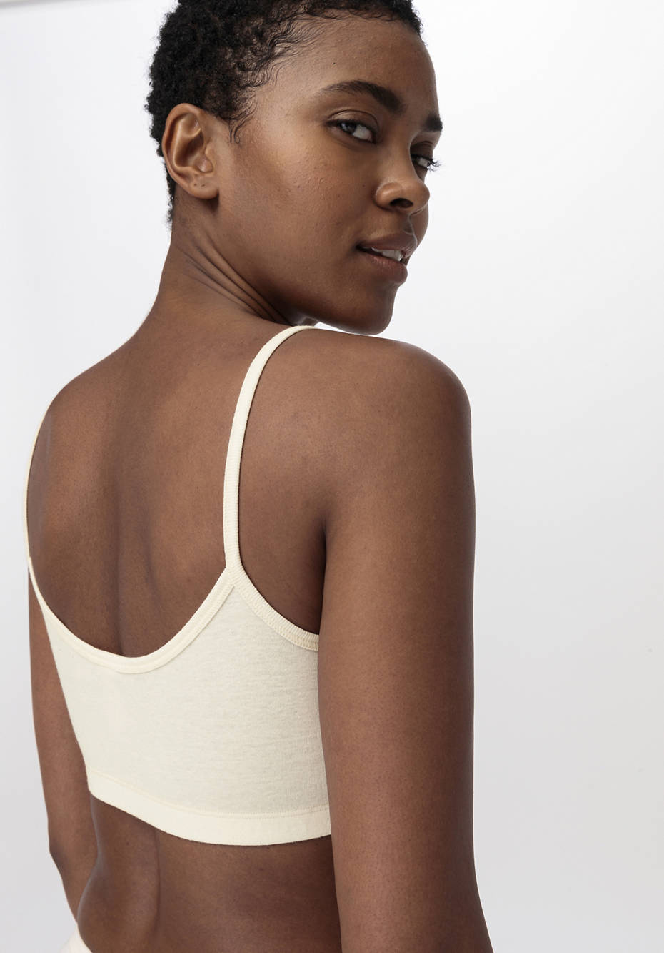 Bustier im 2-er Pack aus reiner Bio-Baumwolle