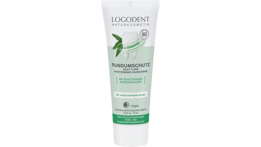 LOGODENT EXTRAFRISCHER RUNDUMSCHUTZ daily care Zahncreme 75 ml