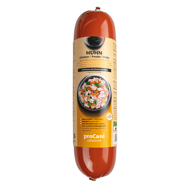 ProCani BARF/ Frostfutter ProCani selection Menü 800g Huhn