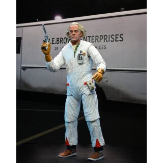Zurück in die Zukunft Actionfigur Ultimate Doc Brown (1985) 18 cm