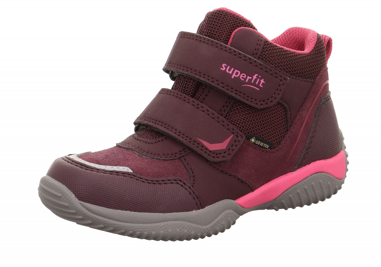STORM - Rot/PinkSneaker high mit Klettverschluss