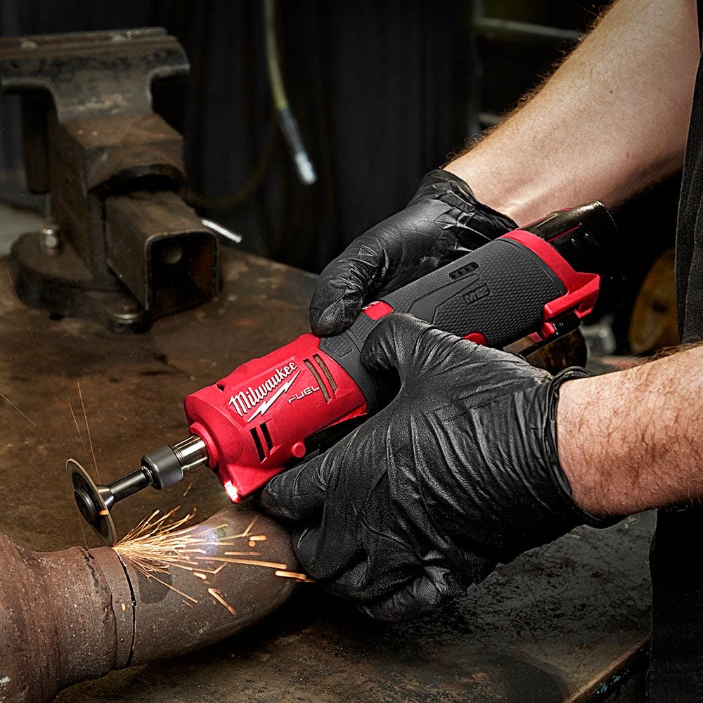 MILWAUKEE 12V FUEL™ 1/4" Straight Die Grinder Skin M12FDGS-0