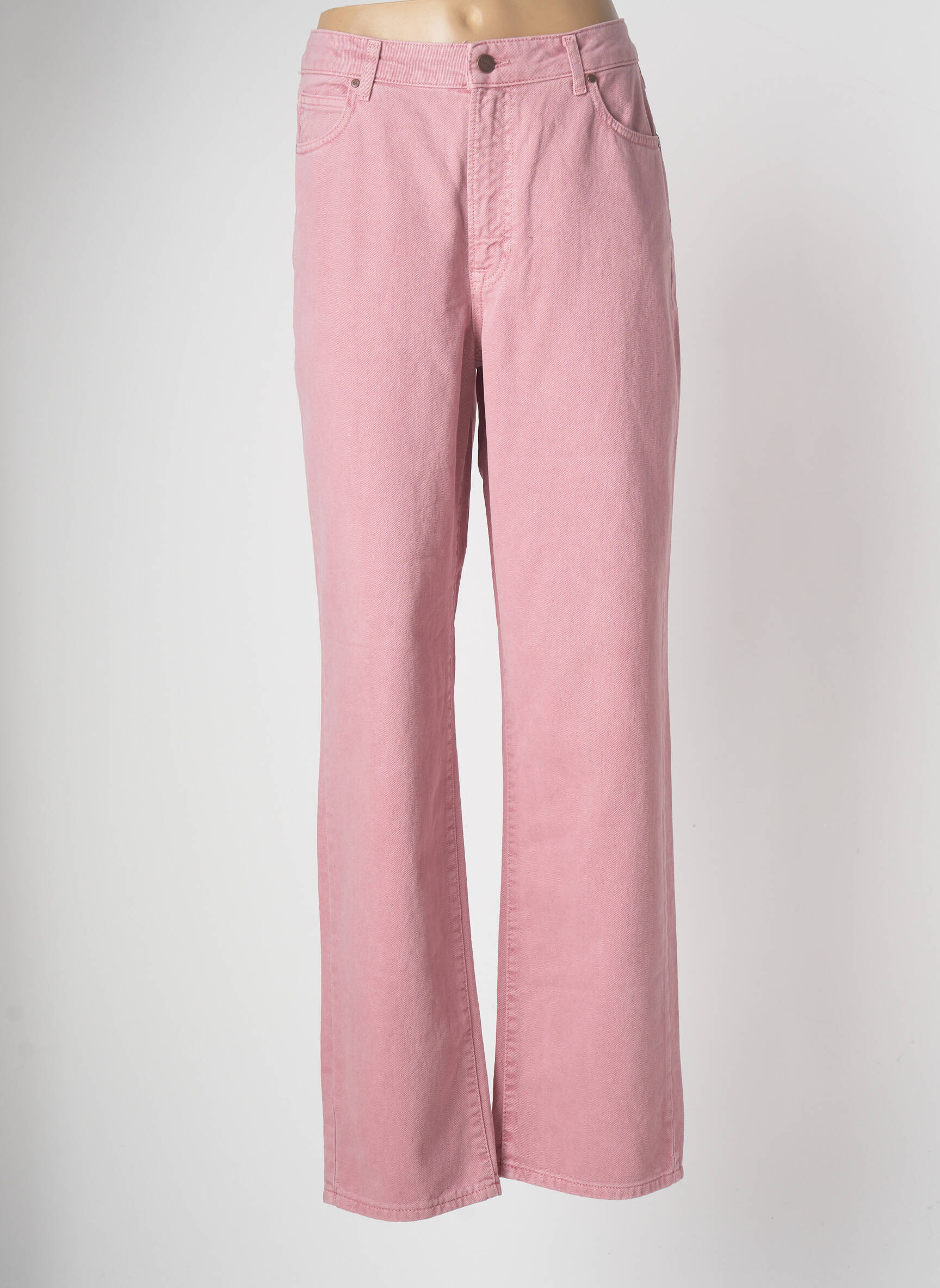 Numph Jeans Coupe Large Femme couleur rose