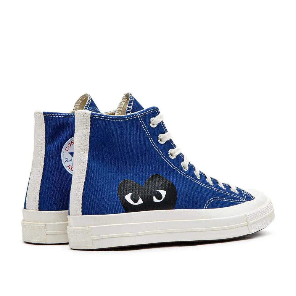 Converse x big heart chuck taylor all star 70 high blue quartz 171846CSP39 / schwarz