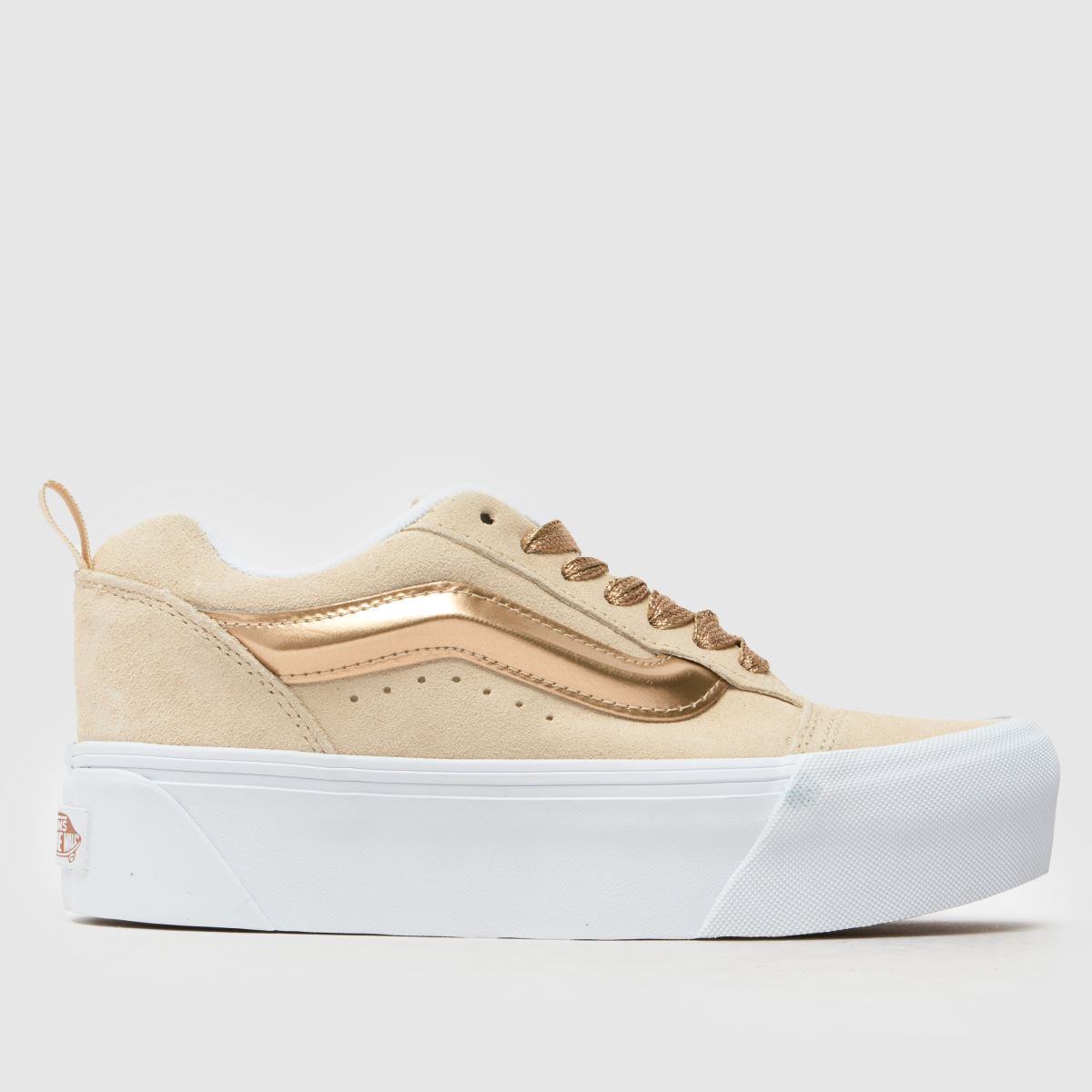 Vans – Knu Stack – Guldfärgade träningsskor