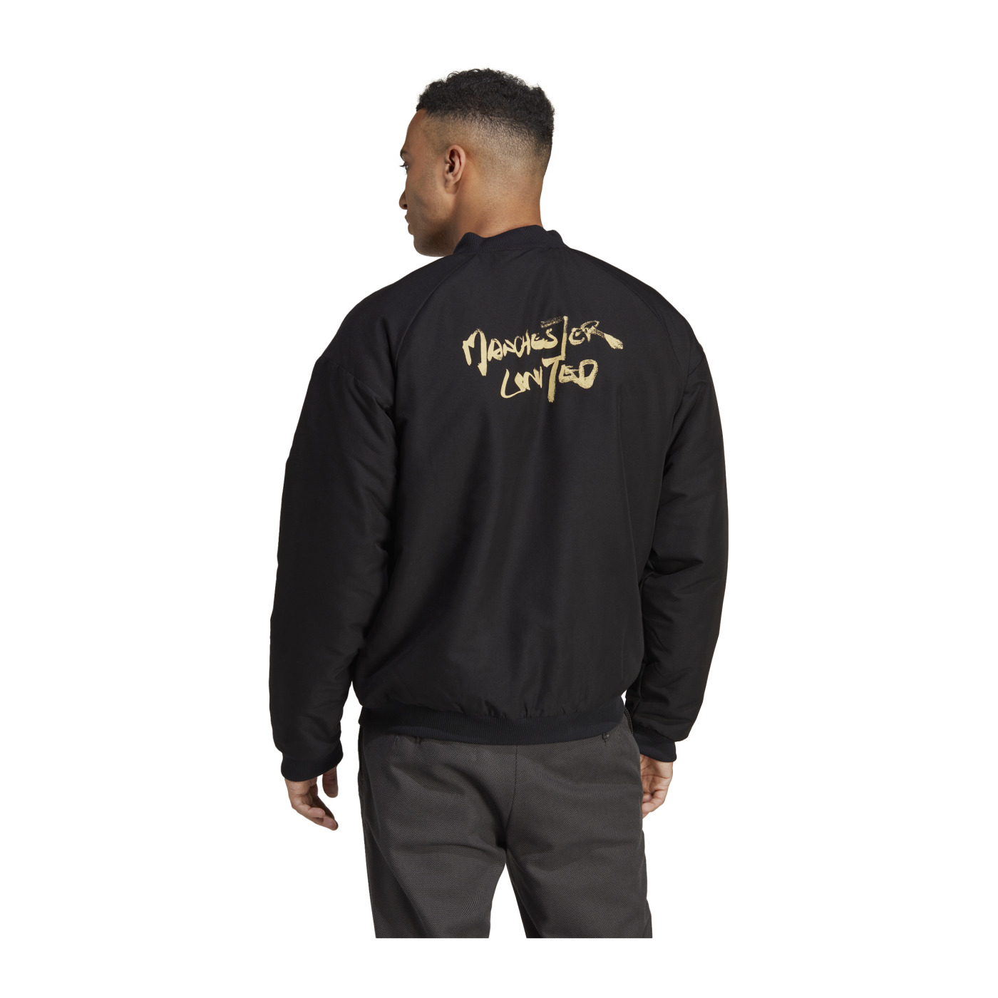 adidas Manchester United Jacke Schwarz