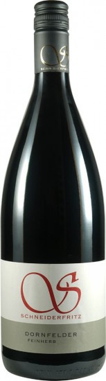 2019 Dornfelder feinherb 1,0 L - Weingut Schneiderfritz